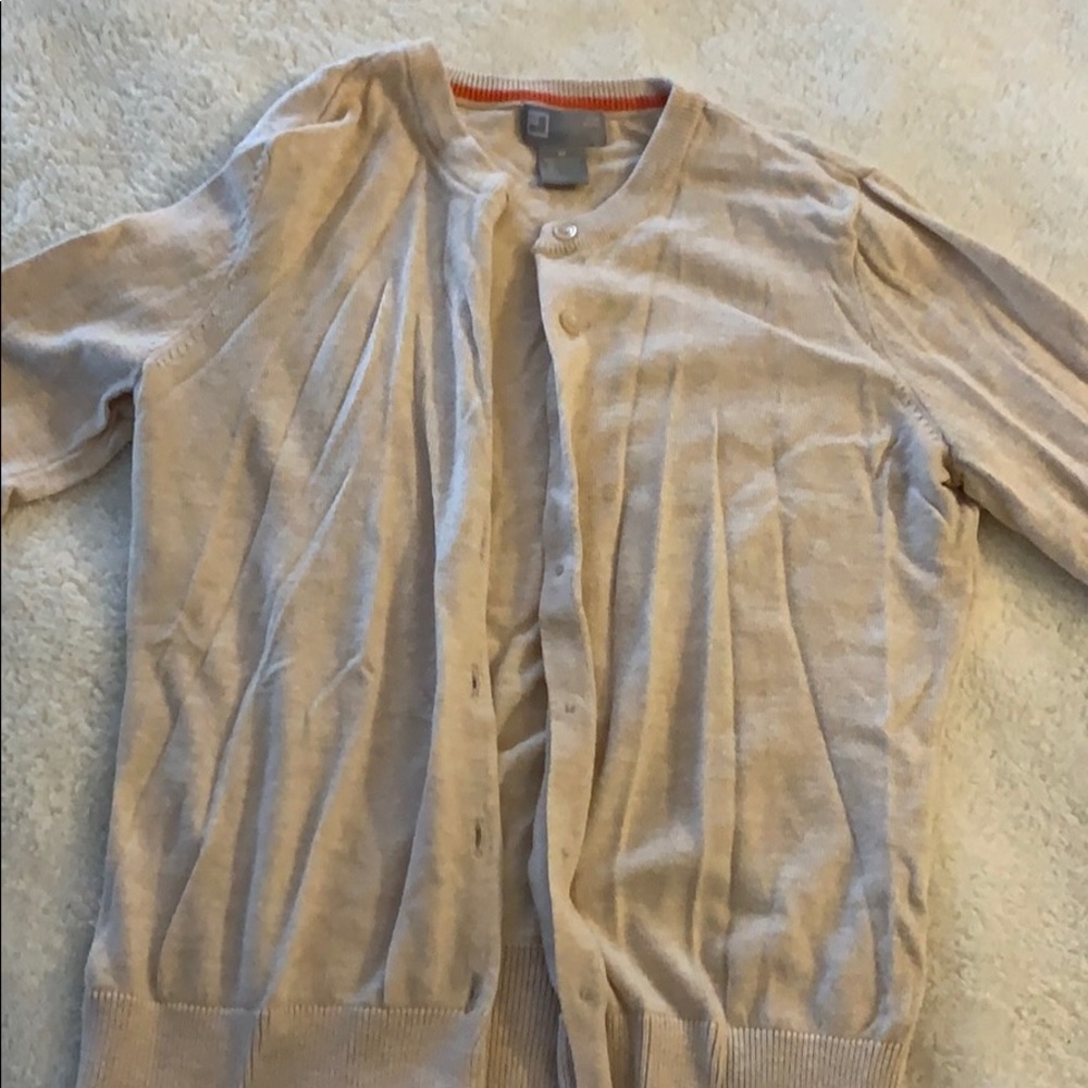 Cream cardigan